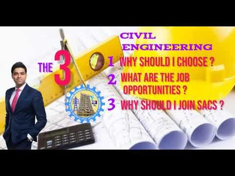 Why Should You Join Civil Engineering In SACS