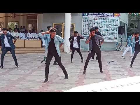 SACS MAVMM Engineering College || PONGAL Festival || 1st Year Boys DANCE  ||